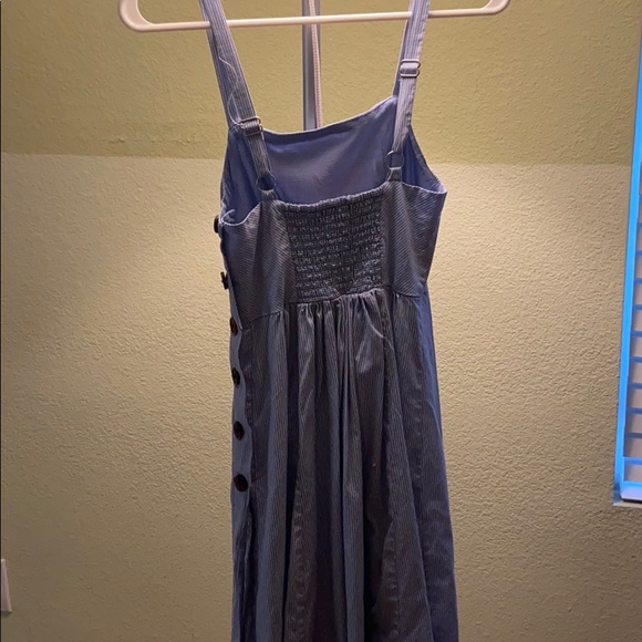 COPY - UO Urban Outfitters Kaye Square Neck Button Dress - Picture 6 of 7